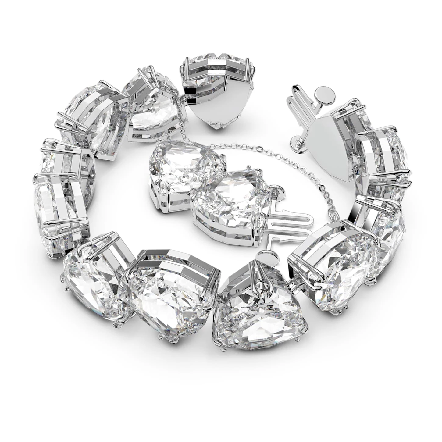 Swarovski Millenia Bracelet Oversized Crystals, Trilliant Cut, White, Rhodium Plated 5 Swarovski Millenia Bracelet Oversized Crystals, Trilliant Cut, White, Rhodium Plated - Image 3
