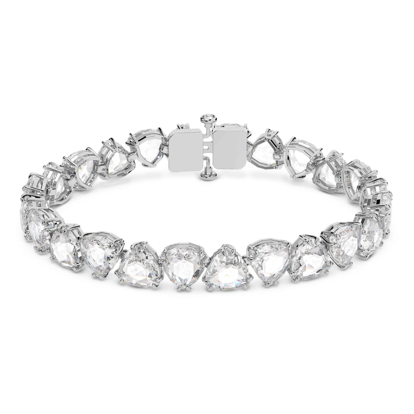 Swarovski Millenia Bracelet Trilliant Cut, White, Rhodium Plated 4 Swarovski Millenia Bracelet Trilliant Cut, White, Rhodium Plated - Image 2