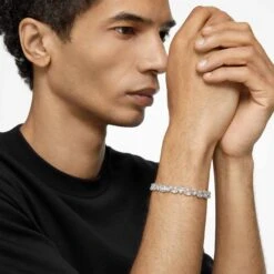 Swarovski Millenia Bracelet Trilliant Cut, White, Rhodium Plated 13 Swarovski Millenia Bracelet Trilliant Cut, White, Rhodium Plated -Jewelry Store millenia bracelet trilliant cut white rhodium plated swarovski 5622451 4