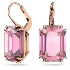 Swarovski Millenia Drop Earrings Octagon Cut, Pink, Rose Gold-tone Plated 9 Swarovski Millenia Drop Earrings Octagon Cut, Pink, Rose Gold-tone Plated -Jewelry Store millenia drop earrings octagon cut pink rose gold tone plated swarovski 5619502 2