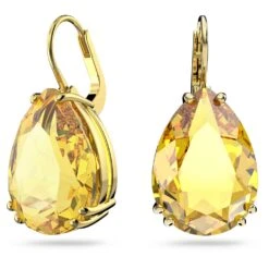 Swarovski Millenia Drop Earrings Pear Cut, Yellow, Gold-tone Plated 10 Swarovski Millenia Drop Earrings Pear Cut, Yellow, Gold-tone Plated -Jewelry Store millenia drop earrings pear cut yellow gold tone plated swarovski 5619495 2