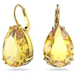 Swarovski Millenia Drop Earrings Pear Cut, Yellow, Gold-tone Plated 13 Swarovski Millenia Drop Earrings Pear Cut, Yellow, Gold-tone Plated -Jewelry Store millenia drop earrings pear cut yellow gold tone plated swarovski 5619495 5