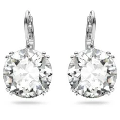 Swarovski Millenia Drop Earrings Round Cut, White, Rhodium Plated 10 Swarovski Millenia Drop Earrings Round Cut, White, Rhodium Plated -Jewelry Store millenia drop earrings round cut white rhodium plated swarovski 5628351 2