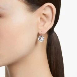 Swarovski Millenia Drop Earrings Round Cut, White, Rhodium Plated 11 Swarovski Millenia Drop Earrings Round Cut, White, Rhodium Plated -Jewelry Store millenia drop earrings round cut white rhodium plated swarovski 5628351 3