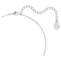 Swarovski Millenia Necklace Octagon Cut, Blue, Rhodium Plated -Jewelry Store millenia necklace octagon cut blue rhodium plated swarovski 5614926 2