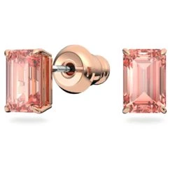 Swarovski Millenia Set Octagon Cut, Pink, Rose Gold-tone Plated -Jewelry Store millenia set octagon cut pink rose gold tone plated swarovski 5620548 3