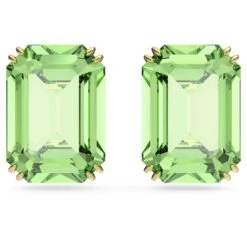 Jewelry Store 36 Jewelry Store -Jewelry Store millenia stud earrings octagon cut green gold tone plated swarovski 5638489 1