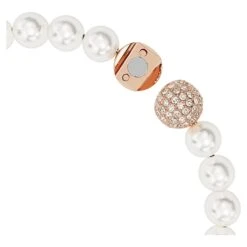 Swarovski Nice Bracelet Feather, White, Rose Gold-tone Plated -Jewelry Store nice bracelet feather white rose gold tone plated swarovski 5663480 3
