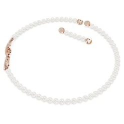 Swarovski Nice Necklace Magnetic Closure, Feather, White, Rose Gold-tone Plated 9 Swarovski Nice Necklace Magnetic Closure, Feather, White, Rose Gold-tone Plated -Jewelry Store nice necklace magnetic closure feather white rose gold tone plated swarovski 5669221 2
