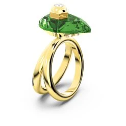 Swarovski Numina Ring Pear Cut, Green, Gold-tone Plated 10 Swarovski Numina Ring Pear Cut, Green, Gold-tone Plated -Jewelry Store numina ring pear cut green gold tone plated swarovski 5619441 2