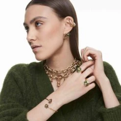 Swarovski Numina Ring Pear Cut, Green, Gold-tone Plated 13 Swarovski Numina Ring Pear Cut, Green, Gold-tone Plated -Jewelry Store numina ring pear cut green gold tone plated swarovski 5619441 5