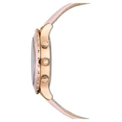 Swarovski Octea Lux Chrono Watch Swiss Made, Leather Strap, Pink, Rose Gold-tone Finish 10 Swarovski Octea Lux Chrono Watch Swiss Made, Leather Strap, Pink, Rose Gold-tone Finish -Jewelry Store octea lux chrono watch swiss made leather strap pink rose gold tone finish swarovski 5452501 2