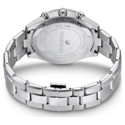 Swarovski Octea Lux Sport Watch Swiss Made, Metal Bracelet, Black, Stainless Steel -Jewelry Store octea lux sport watch swiss made metal bracelet black stainless steel swarovski 5610520 3