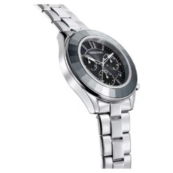 Swarovski Octea Lux Sport Watch Swiss Made, Metal Bracelet, Black, Stainless Steel -Jewelry Store octea lux sport watch swiss made metal bracelet black stainless steel swarovski 5610520 5
