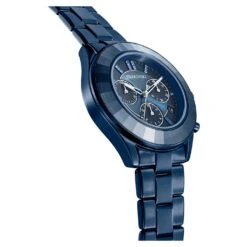 Swarovski Octea Lux Sport Watch Swiss Made, Metal Bracelet, Blue, Blue Finish -Jewelry Store octea lux sport watch swiss made metal bracelet blue blue finish swarovski 5610475 5