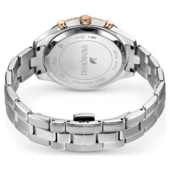Swarovski Octea Lux Sport Watch Swiss Made, Metal Bracelet, Silver Tone, Stainless Steel -Jewelry Store octea lux sport watch swiss made metal bracelet silver tone stainless steel swarovski 5610494 3
