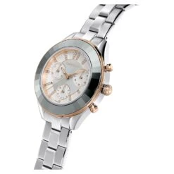 Swarovski Octea Lux Sport Watch Swiss Made, Metal Bracelet, Silver Tone, Stainless Steel -Jewelry Store octea lux sport watch swiss made metal bracelet silver tone stainless steel swarovski 5610494 4