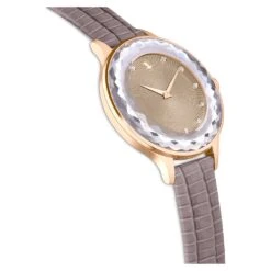 Swarovski Octea Nova Watch Swiss Made, Leather Strap, Beige, Rose Gold-tone Finish -Jewelry Store octea nova watch swiss made leather strap beige rose gold tone finish swarovski 5649999 5
