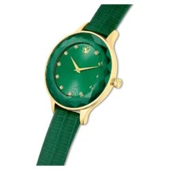 Swarovski Octea Nova Watch Swiss Made, Leather Strap, Green, Gold-tone Finish 13 Swarovski Octea Nova Watch Swiss Made, Leather Strap, Green, Gold-tone Finish -Jewelry Store octea nova watch swiss made leather strap green gold tone finish swarovski 5650005 4