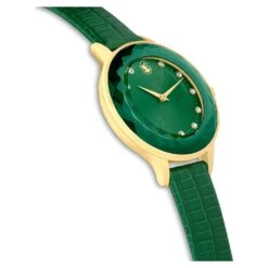 Swarovski Octea Nova Watch Swiss Made, Leather Strap, Green, Gold-tone Finish 14 Swarovski Octea Nova Watch Swiss Made, Leather Strap, Green, Gold-tone Finish -Jewelry Store octea nova watch swiss made leather strap green gold tone finish swarovski 5650005 5