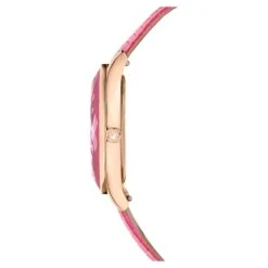 Swarovski Octea Nova Watch Swiss Made, Leather Strap, Pink, Rose Gold-tone Finish -Jewelry Store octea nova watch swiss made leather strap pink rose gold tone finish swarovski 5650030 6