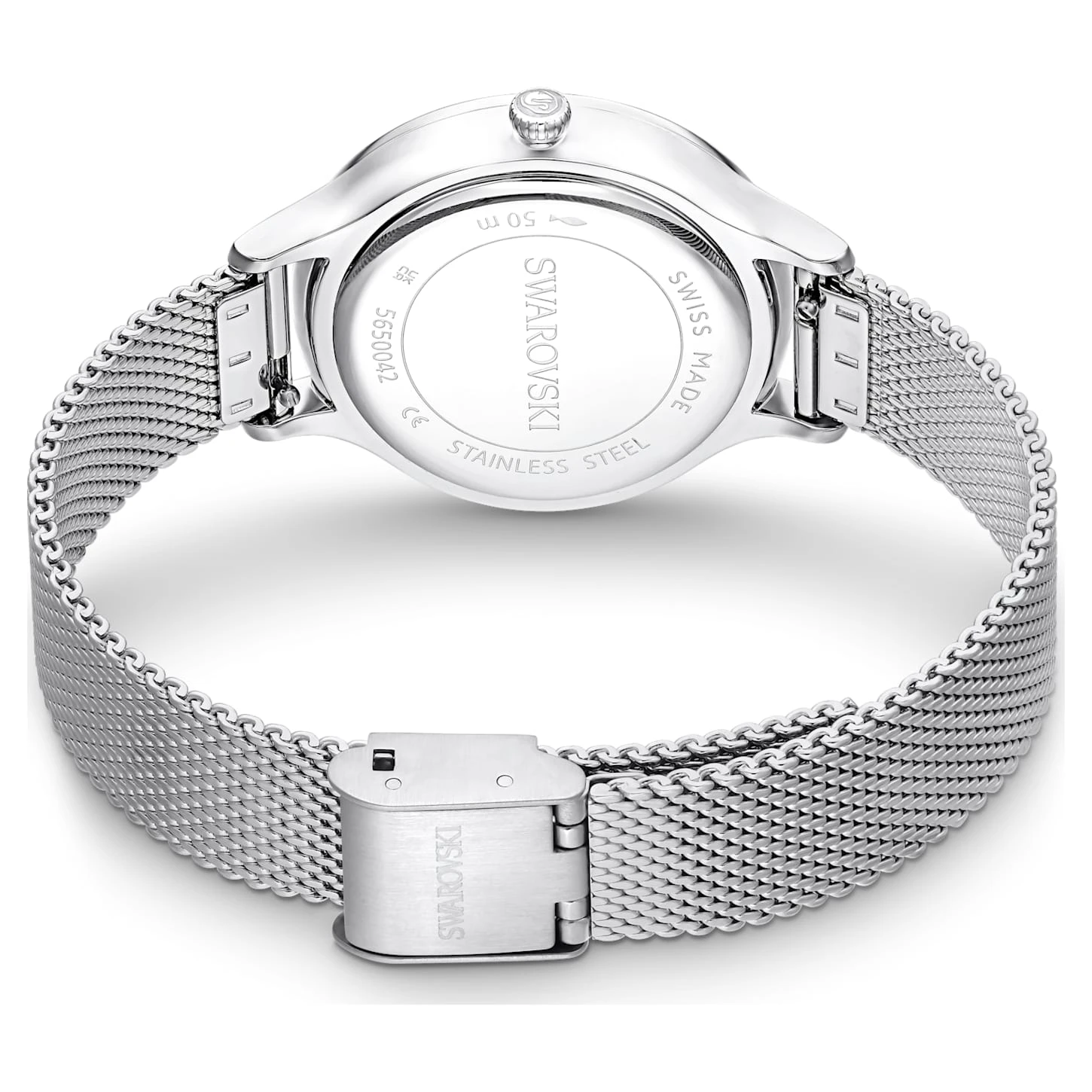 Swarovski Octea Nova Watch Swiss Made, Metal Bracelet, Black, Stainless Steel 5 Swarovski Octea Nova Watch Swiss Made, Metal Bracelet, Black, Stainless Steel - Image 3