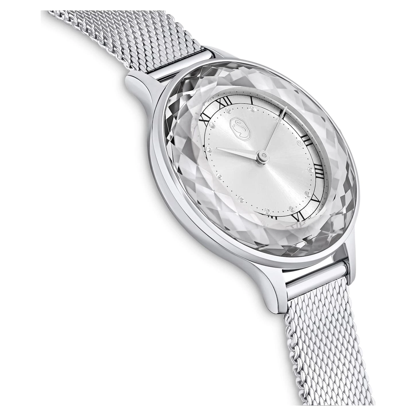 Swarovski Octea Nova Watch Swiss Made, Metal Bracelet, Silver Tone, Stainless Steel 8 Swarovski Octea Nova Watch Swiss Made, Metal Bracelet, Silver Tone, Stainless Steel - Image 6