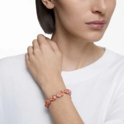 Swarovski Orbita Bracelet Magnetic Closure, Mixed Cuts, Multicolored, Rhodium Plated 12 Swarovski Orbita Bracelet Magnetic Closure, Mixed Cuts, Multicolored, Rhodium Plated -Jewelry Store orbita bracelet magnetic closure mixed cuts multicolored rhodium plated swarovski 5616383 4