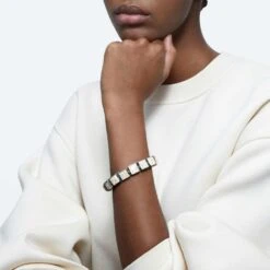 Swarovski Orbita Bracelet Magnetic Closure, Square Cut, Multicolored, Rhodium Plated -Jewelry Store orbita bracelet magnetic closure square cut multicolored rhodium plated swarovski 5618253 4