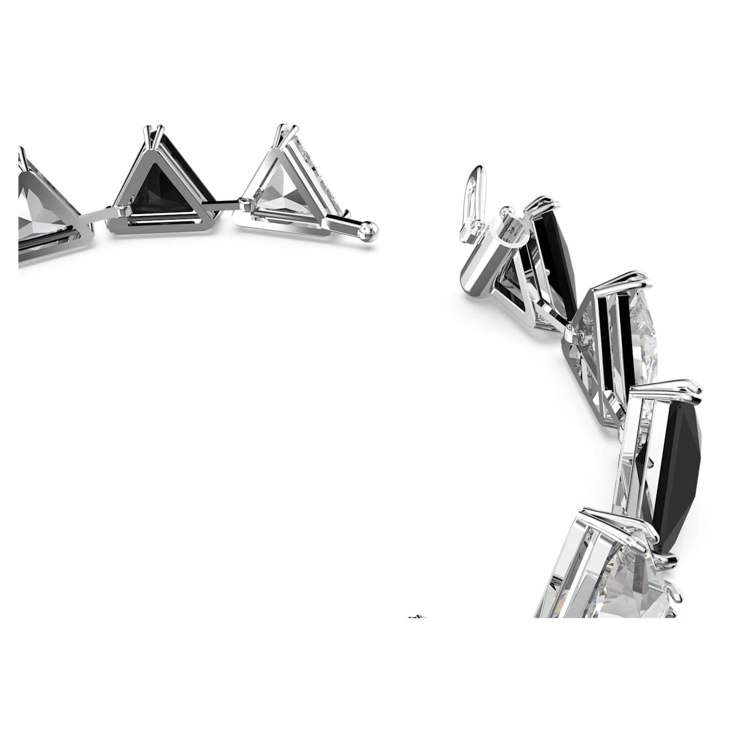 Swarovski Ortyx Bracelet Triangle Cut, Black, Rhodium Plated 6 Swarovski Ortyx Bracelet Triangle Cut, Black, Rhodium Plated - Image 4