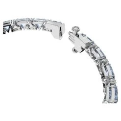 Swarovski Ortyx Bracelet Triangle Cut, Blue, Rhodium Plated -Jewelry Store ortyx bracelet triangle cut blue rhodium plated swarovski 5614925 3