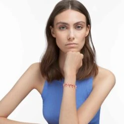 Swarovski Ortyx Bracelet Triangle Cut, Pink, Rose Gold-tone Plated -Jewelry Store ortyx bracelet triangle cut pink rose gold tone plated swarovski 5614934 4