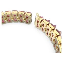 Swarovski Ortyx Choker Pyramid Cut, Pink, Gold-tone Plated -Jewelry Store ortyx choker pyramid cut pink gold tone plated swarovski 5600620 3