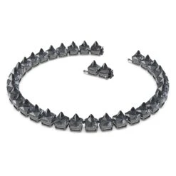 Swarovski Ortyx Necklace Pyramid Cut, Gray, Ruthenium Plated 9 Swarovski Ortyx Necklace Pyramid Cut, Gray, Ruthenium Plated -Jewelry Store ortyx necklace pyramid cut gray ruthenium plated swarovski 5613682 2