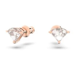 Swarovski Ortyx Set Triangle Cut, White, Rose Gold-tone Plated -Jewelry Store ortyx set triangle cut white rose gold tone plated swarovski 5643730 2