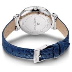 Swarovski Passage Moon Phase Watch Swiss Made, Moon, Leather Strap, Blue, Stainless Steel 13 Swarovski Passage Moon Phase Watch Swiss Made, Moon, Leather Strap, Blue, Stainless Steel -Jewelry Store passage moon phase watch swiss made moon leather strap blue stainless steel swarovski 5613320 3