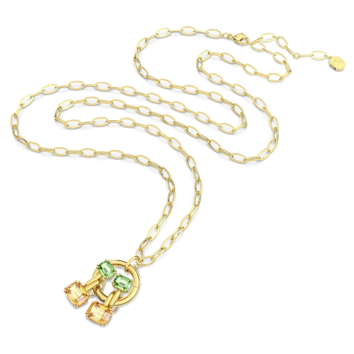 Swarovski Pod Jewelry Multicolored, Gold-tone Plated 5 Swarovski Pod Jewelry Multicolored, Gold-tone Plated - Image 3