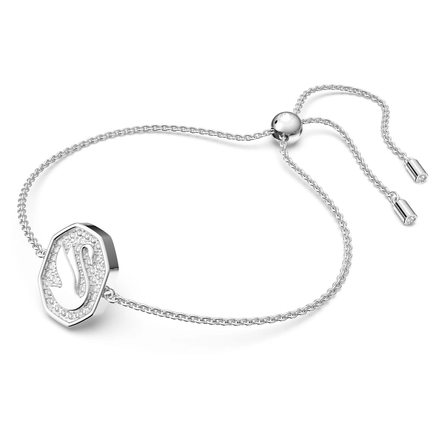 Swarovski Signum Bracelet Swan, White, Rhodium Plated 5 Swarovski Signum Bracelet Swan, White, Rhodium Plated - Image 3