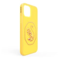 Swarovski Smartphone Case Swan, IPhone® 12 Pro Max, Yellow -Jewelry Store smartphone case swan iphoneC2AE 12 pro max yellow swarovski 5625635 3