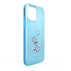 Swarovski Smartphone Case Swan, IPhone® 13 Pro Max, Blue 10 Swarovski Smartphone Case Swan, IPhone® 13 Pro Max, Blue -Jewelry Store smartphone case swan iphoneC2AE 13 pro max blue swarovski 5625624 3