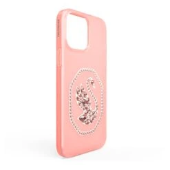 Swarovski Smartphone Case Swan, IPhone® 13 Pro Max, Pale Pink -Jewelry Store smartphone case swan iphoneC2AE 13 pro max pale pink swarovski 5625640 3