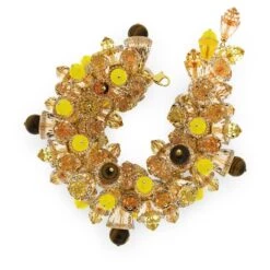Swarovski Somnia Bracelet Statement, Multicolored, Gold-tone Plated -Jewelry Store somnia bracelet statement multicolored gold tone plated swarovski 5647595 2