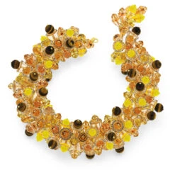 Swarovski Somnia Necklace Statement, Multicolored, Gold-tone Plated -Jewelry Store somnia necklace statement multicolored gold tone plated swarovski 5647594 2