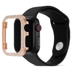 Swarovski Sparkling Case For Apple Watch® Series 4 & 5, 40 Mm, Rose Gold Tone -Jewelry Store sparkling case for apple watchC2AE series 4 26 5 40 mm rose gold tone swarovski 5572574 3