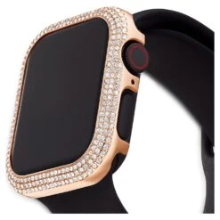 Swarovski Sparkling Case For Apple Watch® Series 4 & 5, 40 Mm, Rose Gold Tone -Jewelry Store sparkling case for apple watchC2AE series 4 26 5 40 mm rose gold tone swarovski 5572574 5