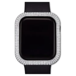 Swarovski Sparkling Case For Apple Watch® Series 4 & 5, 40 Mm, Silver Tone 13 Swarovski Sparkling Case For Apple Watch® Series 4 & 5, 40 Mm, Silver Tone -Jewelry Store sparkling case for apple watchC2AE series 4 26 5 40 mm silver tone swarovski 5572573 4
