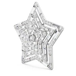 Swarovski Stella Brooch Star, Large, White, Rhodium Plated 9 Swarovski Stella Brooch Star, Large, White, Rhodium Plated -Jewelry Store stella brooch star large white rhodium plated swarovski 5666149 2