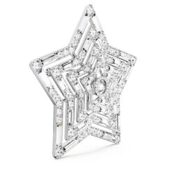 Swarovski Stella Brooch Star, Large, White, Rhodium Plated 10 Swarovski Stella Brooch Star, Large, White, Rhodium Plated -Jewelry Store stella brooch star large white rhodium plated swarovski 5666149 3