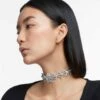 Swarovski Stella Choker Star, White, Rhodium Plated -Jewelry Store stella choker star white rhodium plated swarovski 5617753