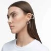 Swarovski Stella Ear Cuff Set (3), Mixed Cuts, Star, White, Rhodium Plated -Jewelry Store stella ear cuff set 28329 mixed cuts star white rhodium plated swarovski 5617757